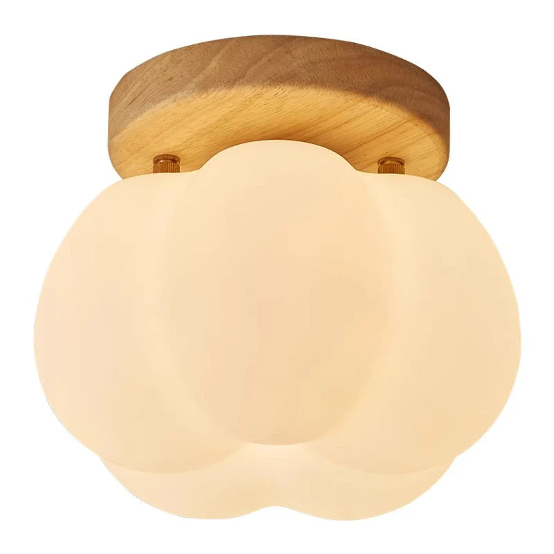 Nowoczesna Lampa Sufitowa z Dekoracyjnym Kloszem