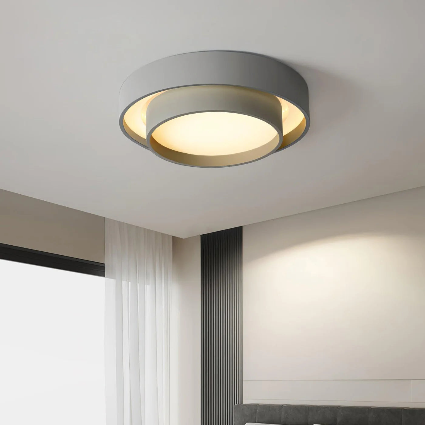 Nowoczesna Lampa Sufitowa LED – Elegancki Okrągły Plafon do Salonu i Sypialni