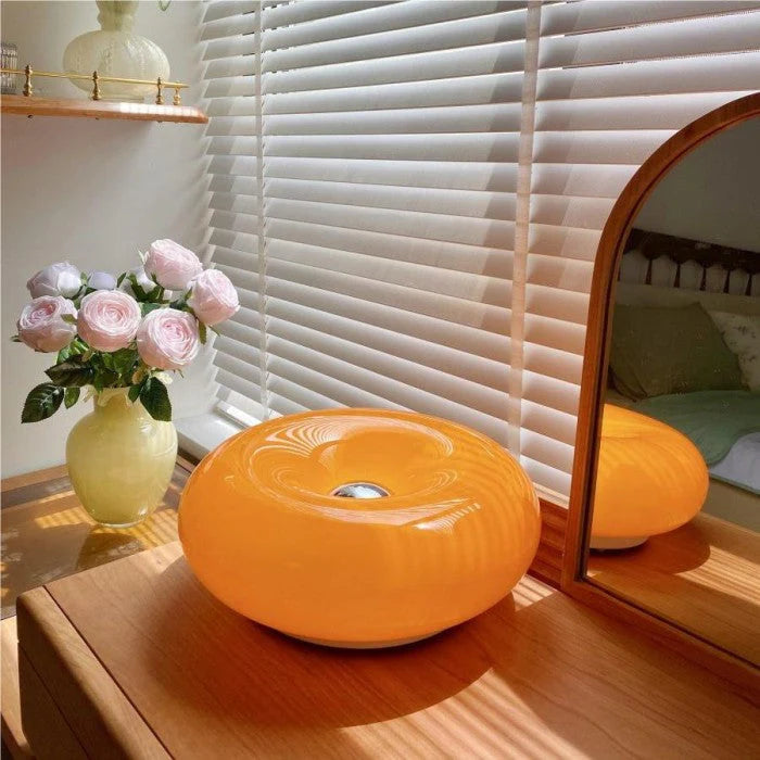 Lampa ścienna LED „donut” – designerska oprawa oświetleniowa z efektem świetlnej aureoli