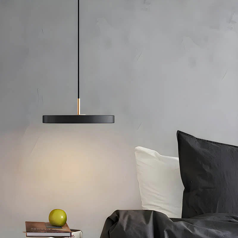 Nowoczesna Okrągła Lampa Wisząca LED do Jadalni i Salonu