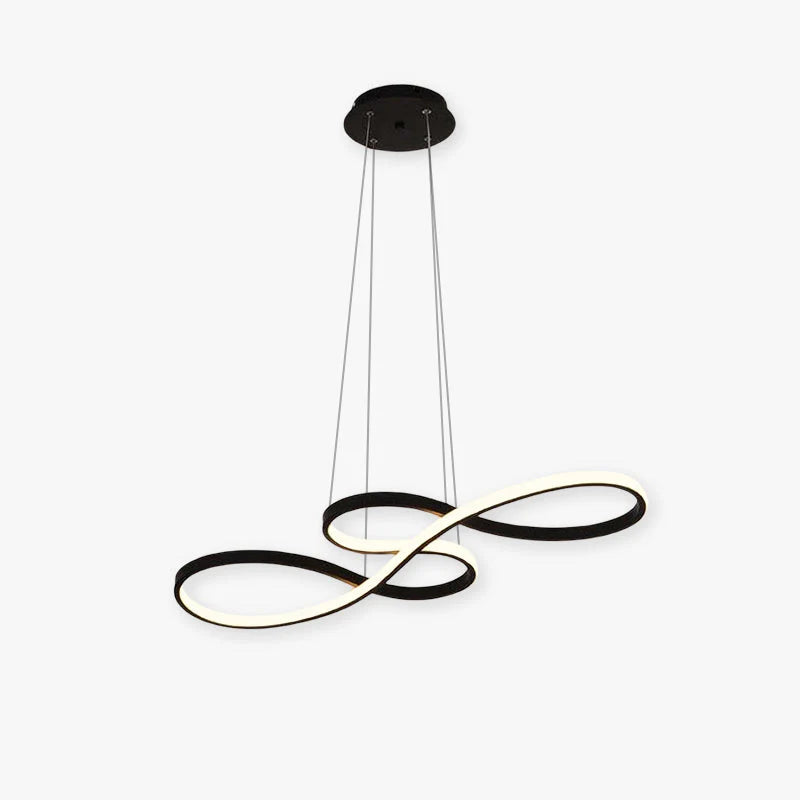 Lampa Wisząca LED w Kształcie Nut Muzycznych – Kreatywne Nowoczesne Oświetlenie Sufitowe