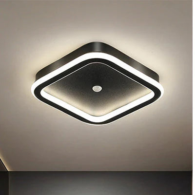 Nowoczesna Lampa Sufitowa LED z Geometrycznym Kształtem