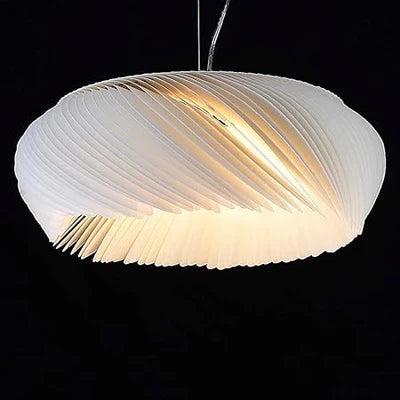 Luksusowa Akrylowa Lampa Wisząca o Rzeźbiarskiej Formie