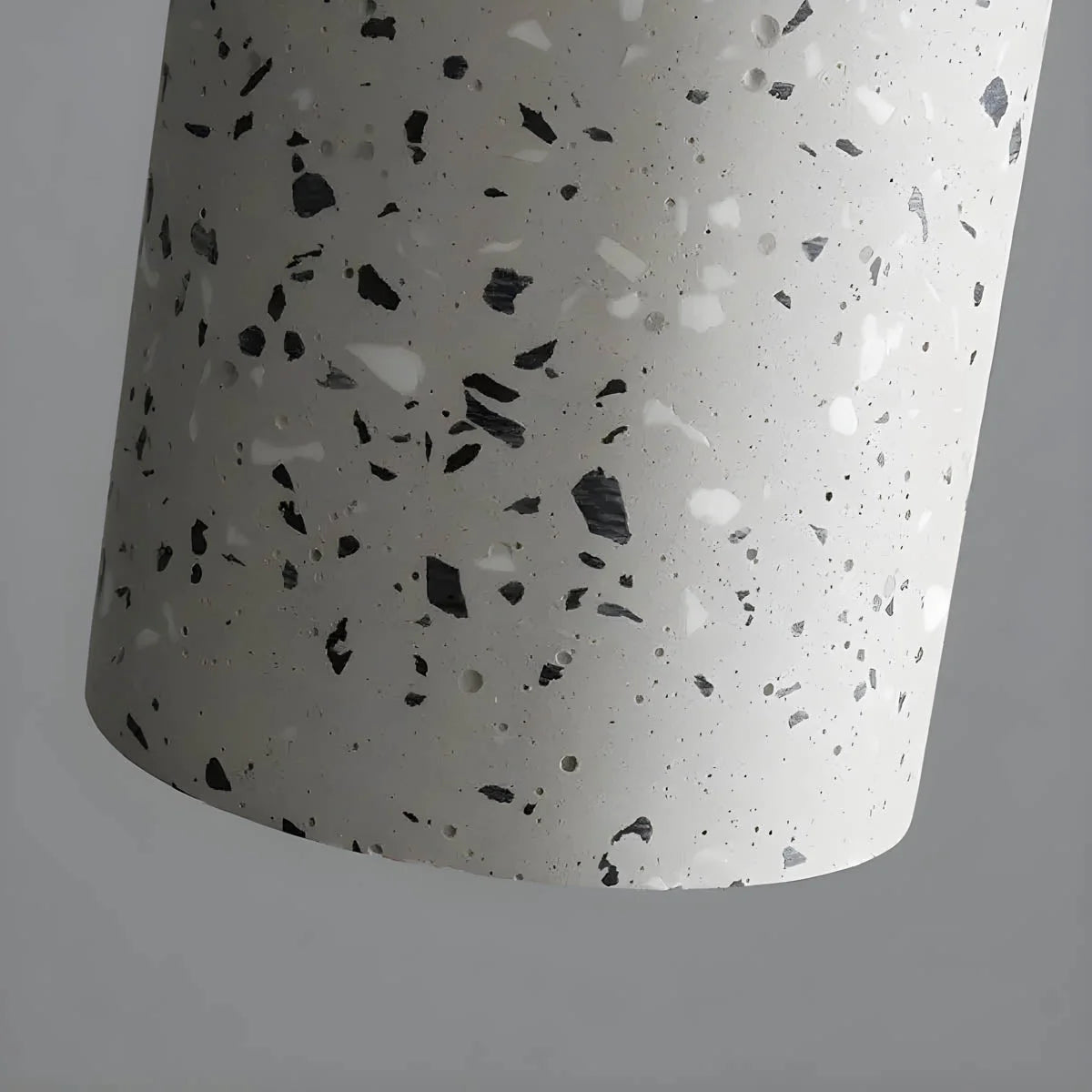 Industrialne Lampy Wiszące z Kloszem Betonowym / Terrazzo – Minimalistyczny Styl Loft