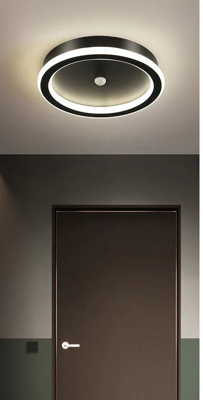 Nowoczesna Lampa Sufitowa LED z Geometrycznym Kształtem