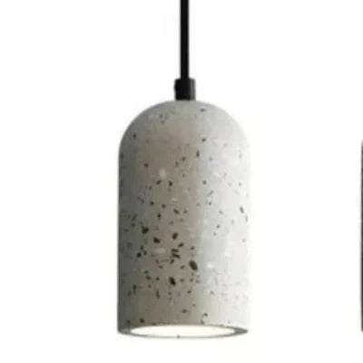 Industrialne Lampy Wiszące z Kloszem Betonowym / Terrazzo – Minimalistyczny Styl Loft