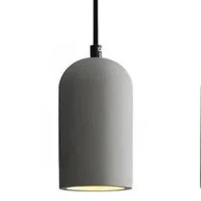 Industrialne Lampy Wiszące z Kloszem Betonowym / Terrazzo – Minimalistyczny Styl Loft
