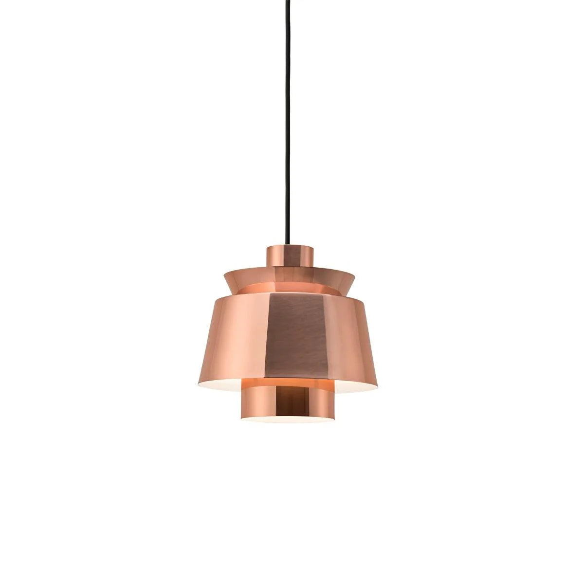 Nowoczesna lampa wisząca LED metalowy klosz designerskie oświetlenie do jadalni i salonu
