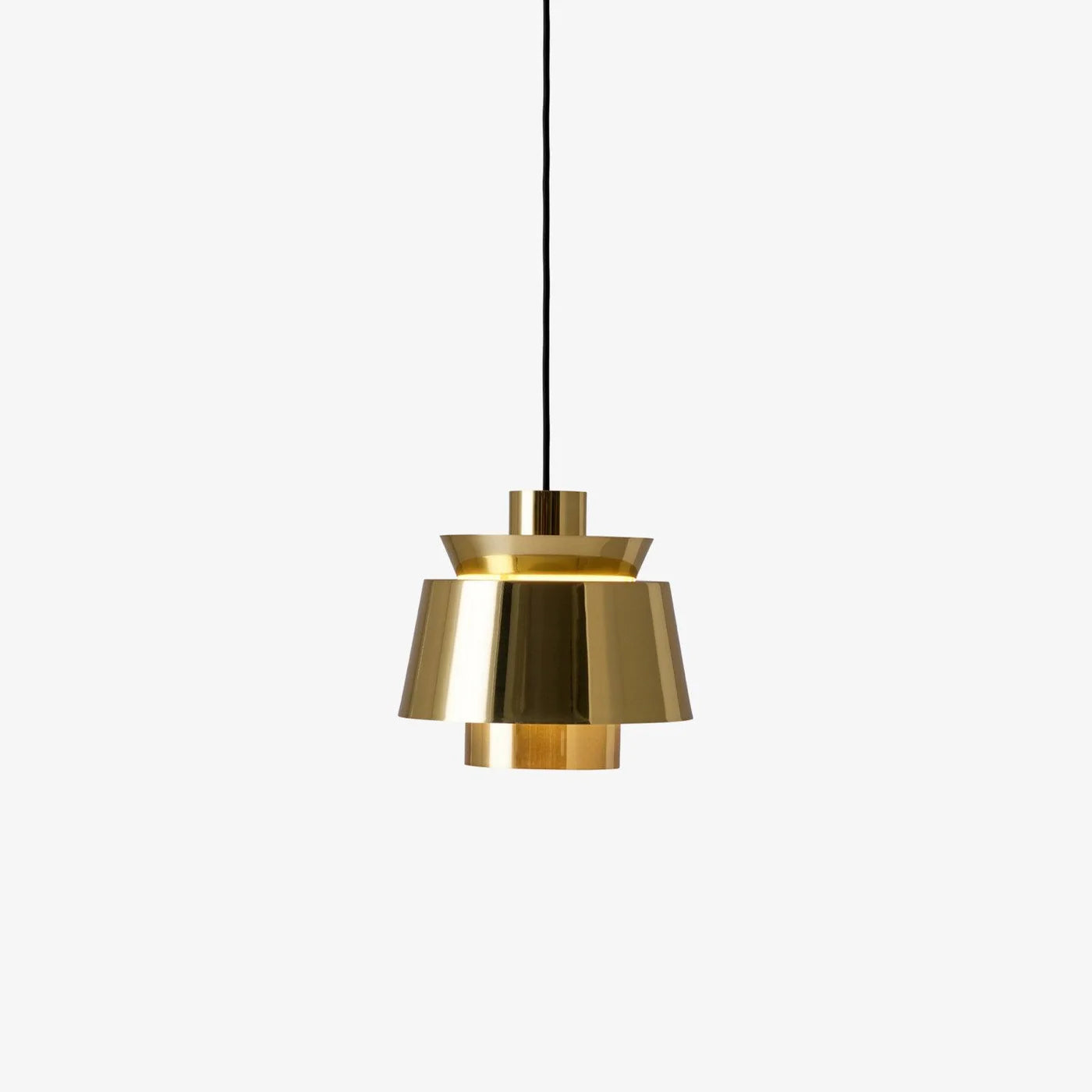 Nowoczesna lampa wisząca LED metalowy klosz designerskie oświetlenie do jadalni i salonu