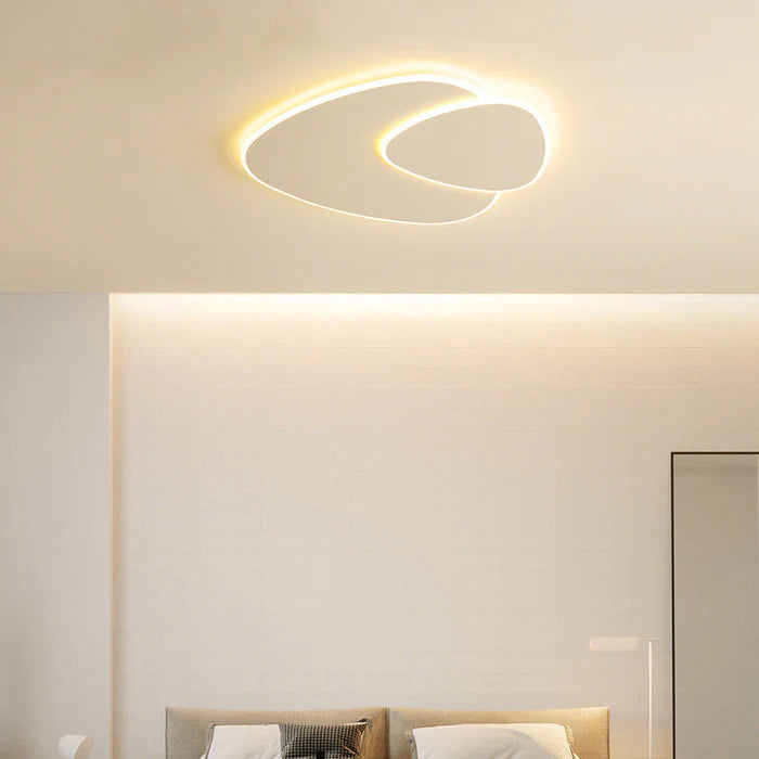 Nowoczesna lampa sufitowa LED – Abstrakcyjna lampa natynkowa