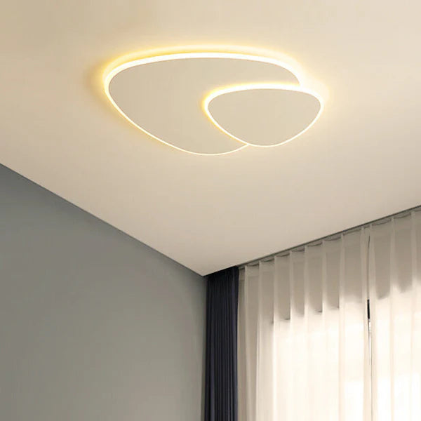 Nowoczesna lampa sufitowa LED – Abstrakcyjna lampa natynkowa
