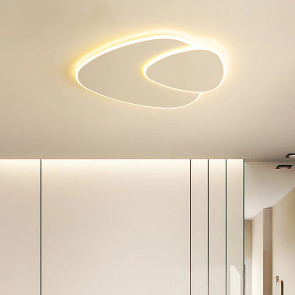 Nowoczesna lampa sufitowa LED – Abstrakcyjna lampa natynkowa