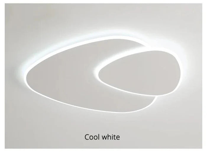 Nowoczesna lampa sufitowa LED – Abstrakcyjna lampa natynkowa