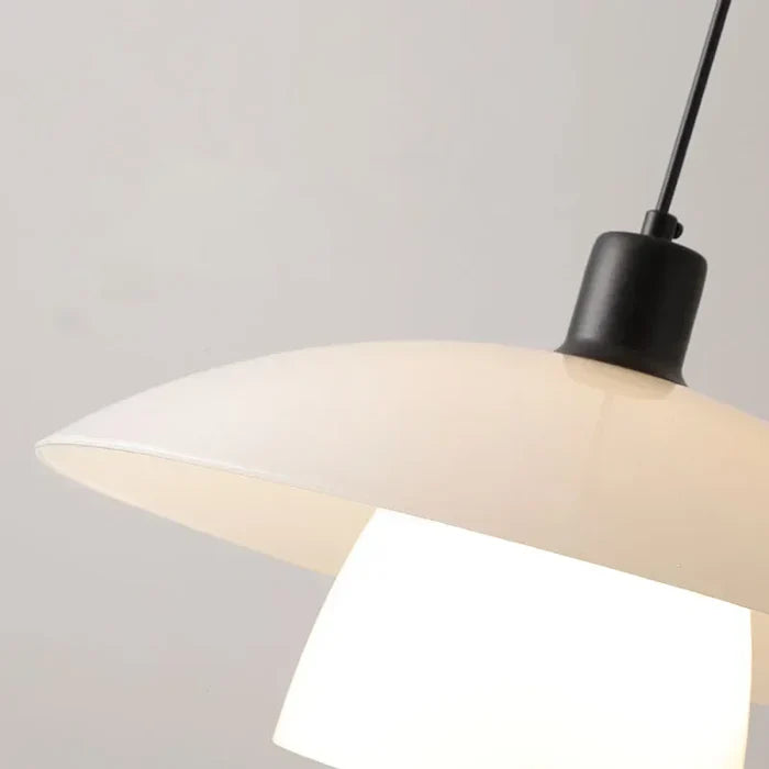 Japońska Lampa Wisząca – Elegancka Kopułowa Lampa LED do Kuchni i Jadalni