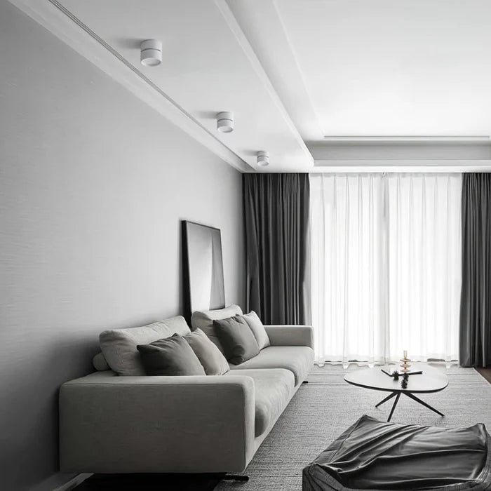 Nowoczesna regulowana lampka sufitowa LED