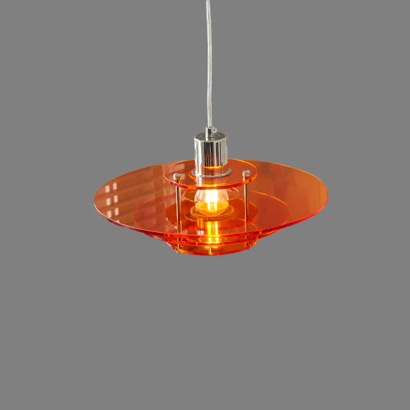 Nowoczesna Warstwowa Wisząca Lampa Akrylowa