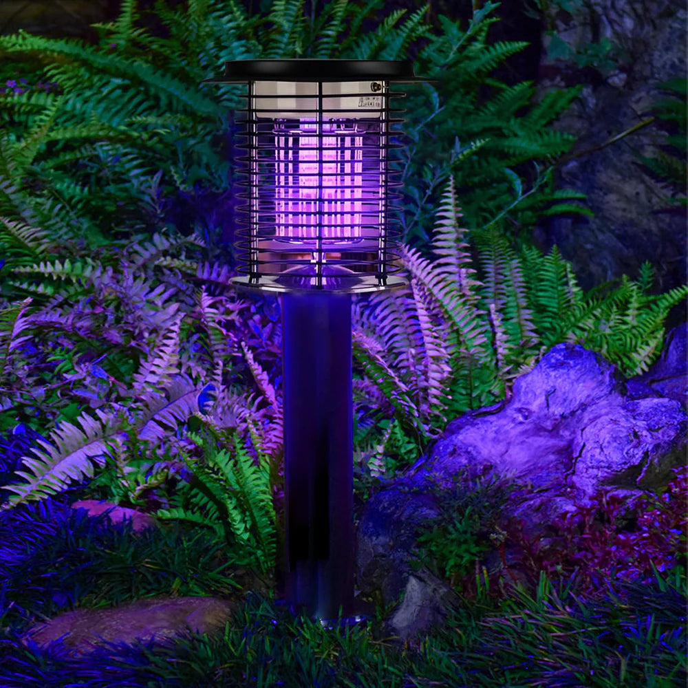 Solarna Lampa Owadołapka do Ogrodu na Komary