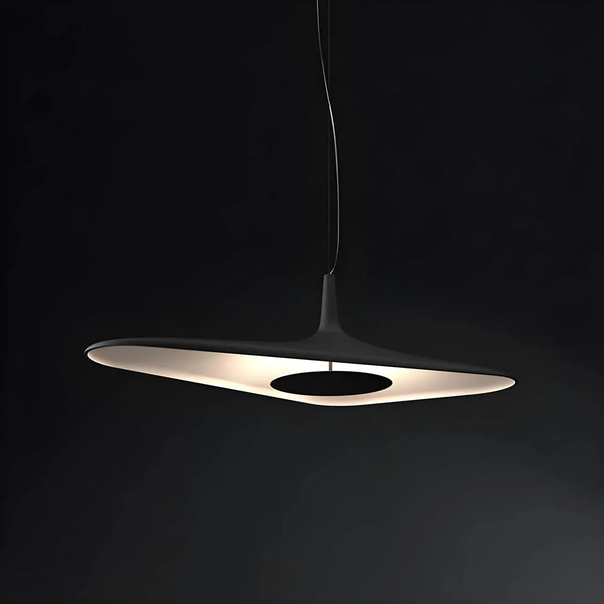 Nowoczesna Lampa Wisząca LED – Futurystyczny Design w Stylu Minimalistycznym