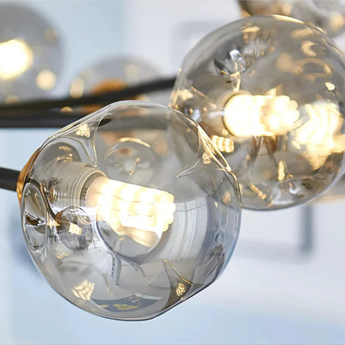 Nowoczesny żyrandol molekularny – Lampa sufitowa