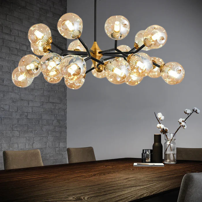 Nowoczesny żyrandol molekularny – Lampa sufitowa