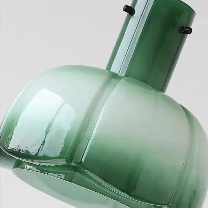Kreatywna Szklana Lampa Wisząca do Salonu i Jadalni