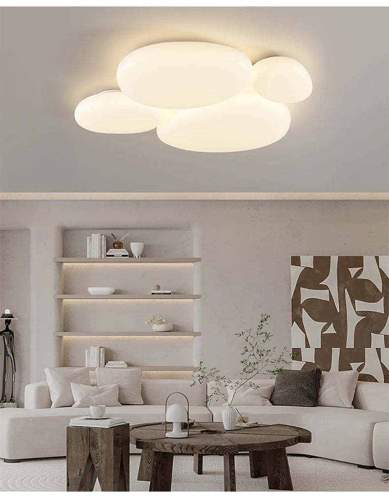 Lampa sufitowa LED w kształcie chmurki