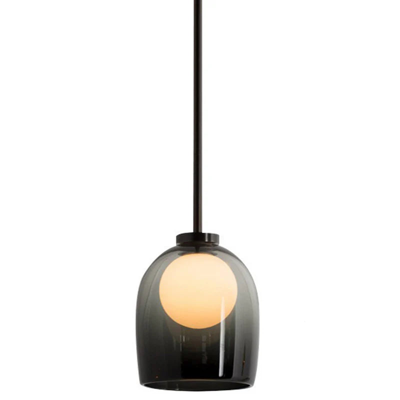 Elegancka Lampa Wisząca ze Szkła – Nowoczesny Minimalizm