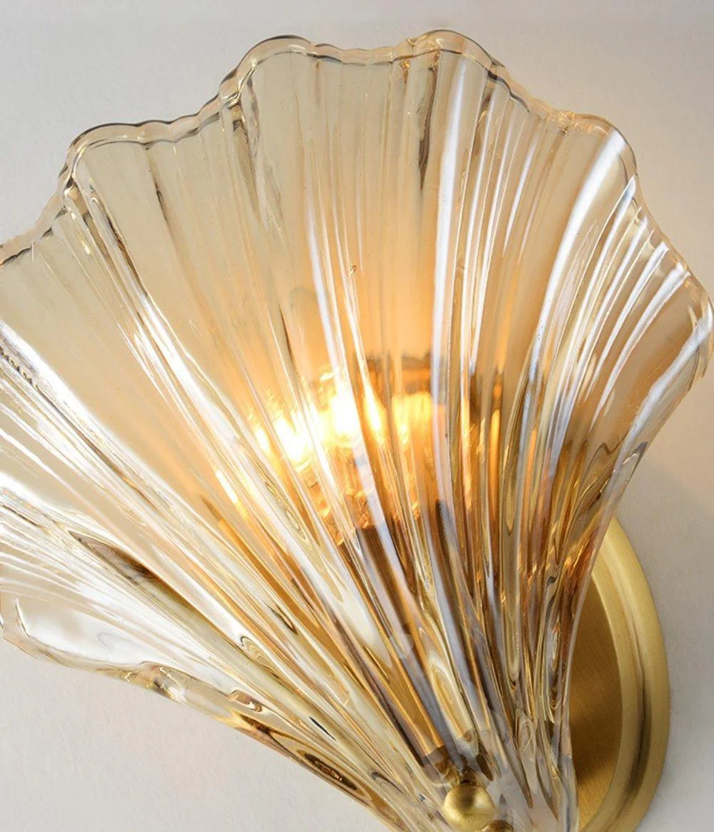 Kinkiet Ścienny Lampa LED w Kształcie Muszli
