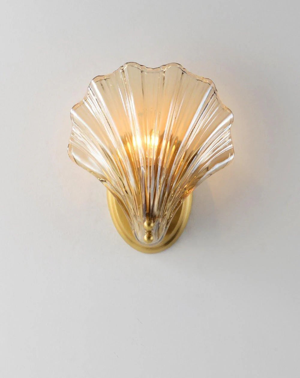 Kinkiet Ścienny Lampa LED w Kształcie Muszli