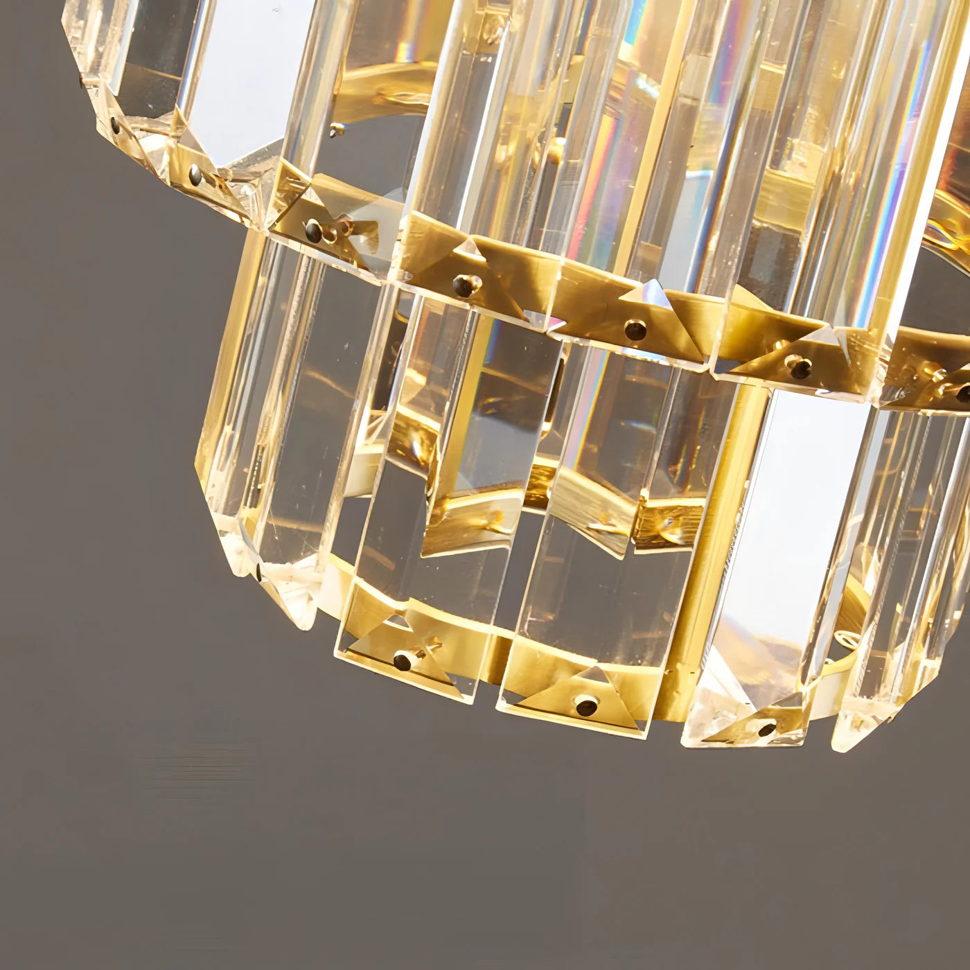 Elegancka Szklana Lampa Wisząca Kryształowa – Styl Glamour
