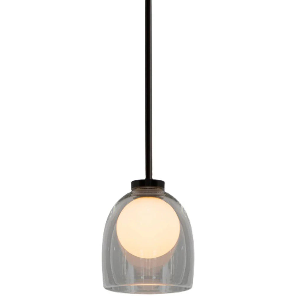 Elegancka Lampa Wisząca ze Szkła – Nowoczesny Minimalizm