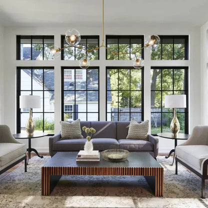 Designerski żyrandol molekularny 8-ramienny – nowoczesna lampa sufitowa LED