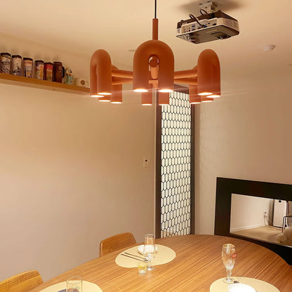 Designerska Lampa Wisząca o Rzeźbiarskiej Formie – Nowoczesne Oświetlenie