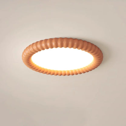 Nowoczesna Lampa sufitowa Plafoniera LED z Dekoracyjnym Obramowaniem