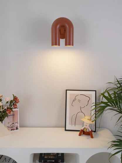 Nowoczesna Lampa Ścienna LED w Kształcie Łuku