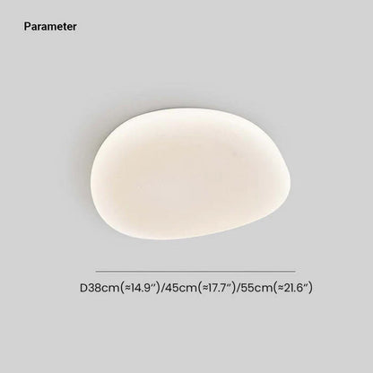 Organiczna Lampa Sufitowa LED Naturalny Kształt Kamienia