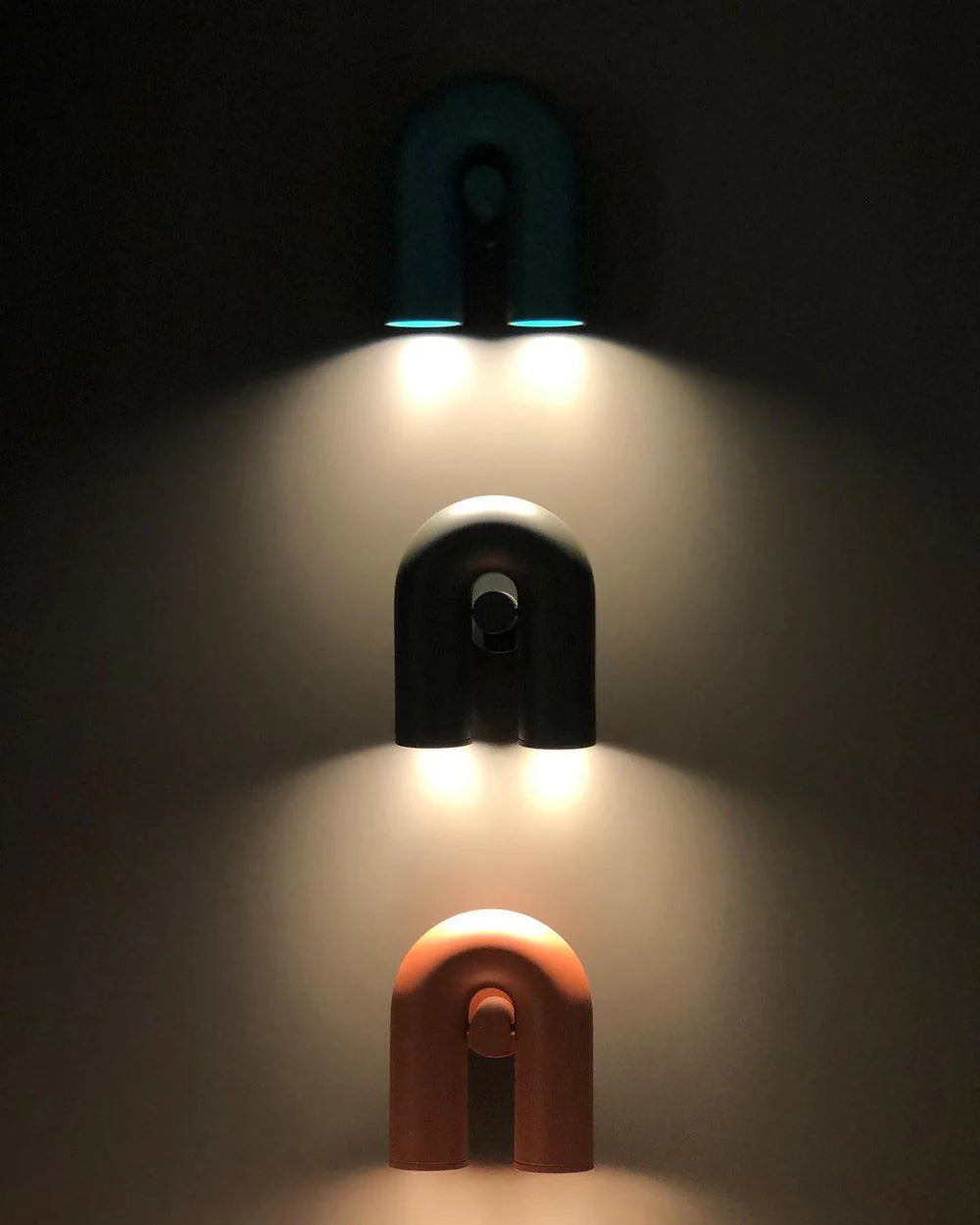 Nowoczesna Lampa Ścienna LED w Kształcie Łuku
