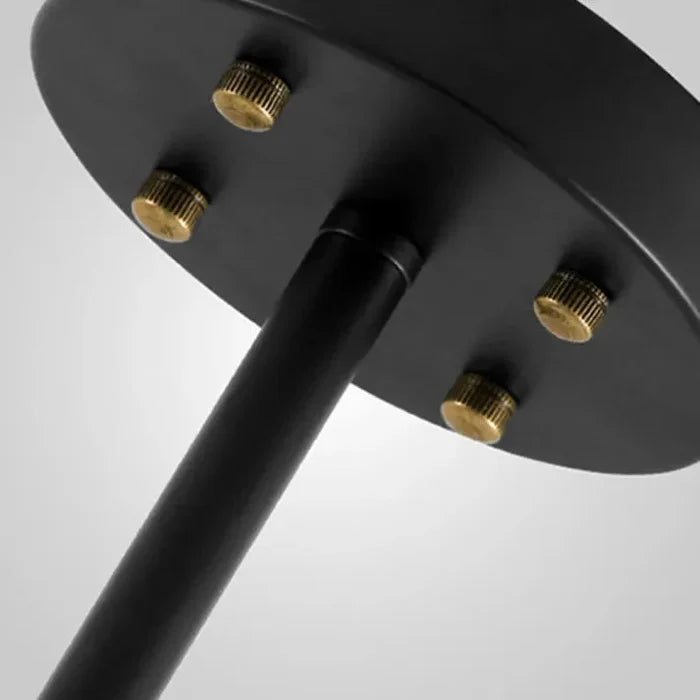 Designerski żyrandol molekularny 8-ramienny – nowoczesna lampa sufitowa LED