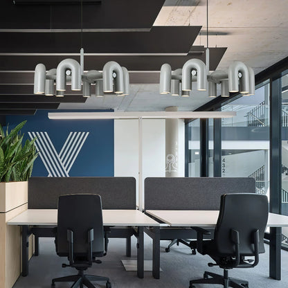 Designerska Lampa Wisząca o Rzeźbiarskiej Formie – Nowoczesne Oświetlenie