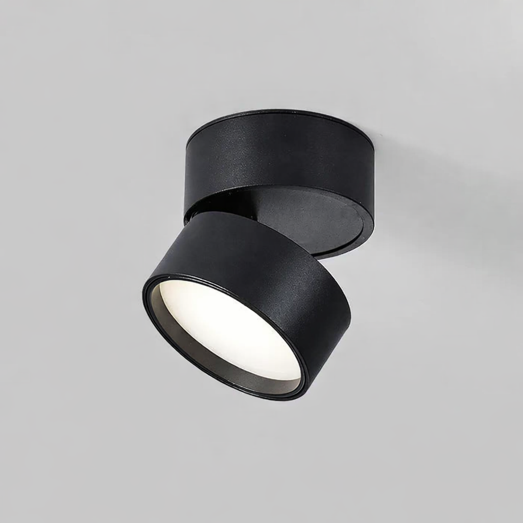 Nowoczesna regulowana lampka sufitowa LED