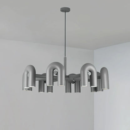 Designerska Lampa Wisząca o Rzeźbiarskiej Formie – Nowoczesne Oświetlenie