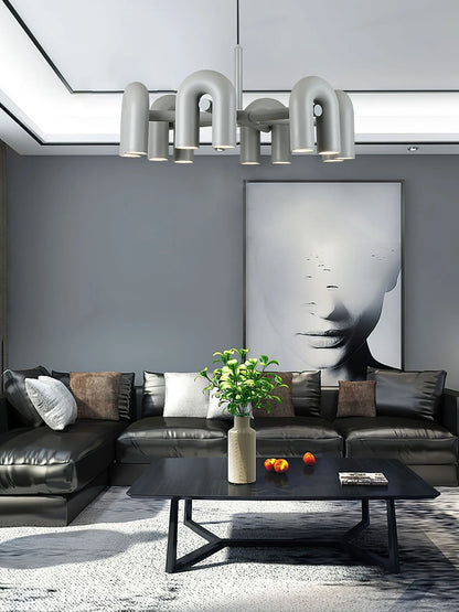 Designerska Lampa Wisząca o Rzeźbiarskiej Formie – Nowoczesne Oświetlenie