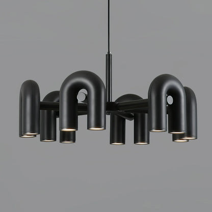 Designerska Lampa Wisząca o Rzeźbiarskiej Formie – Nowoczesne Oświetlenie