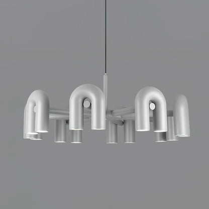 Designerska Lampa Wisząca o Rzeźbiarskiej Formie – Nowoczesne Oświetlenie