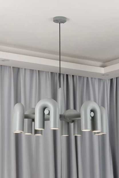 Designerska Lampa Wisząca o Rzeźbiarskiej Formie – Nowoczesne Oświetlenie