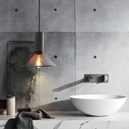 Industrialna lampa wisząca loft LED z metalowym kloszem siatkowym