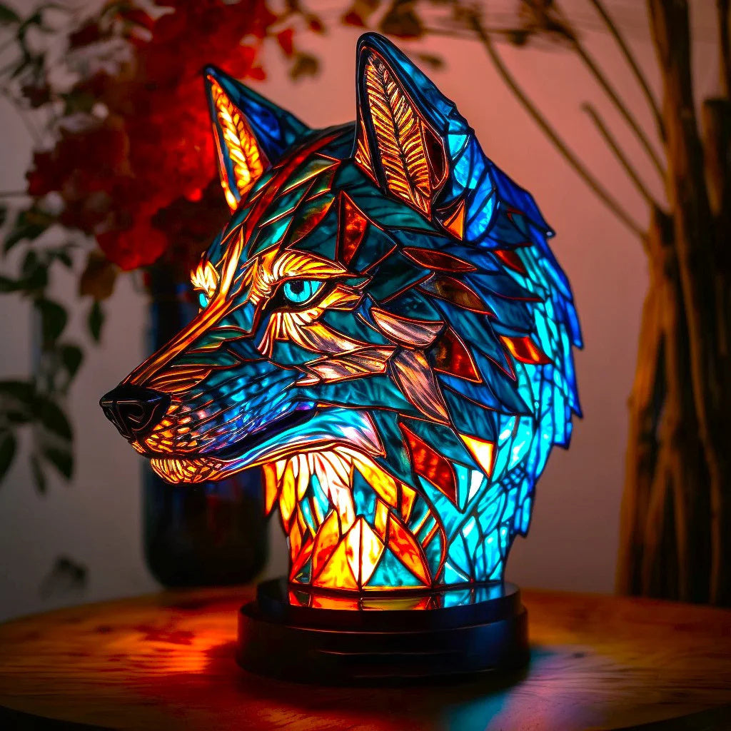 Artystyczna lampa stołowa w kształcie zwierzęcia 1