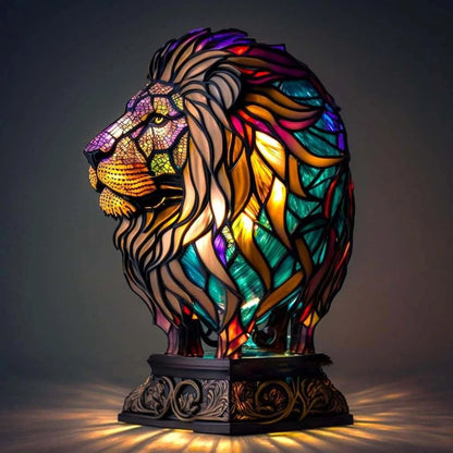 Artystyczna lampa stołowa w kształcie zwierzęcia 12
