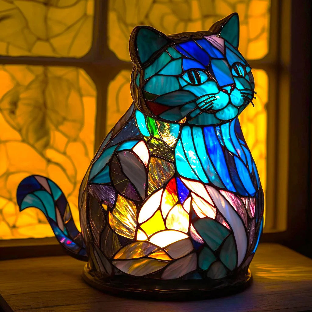 Artystyczna lampa stołowa w kształcie zwierzęcia 16