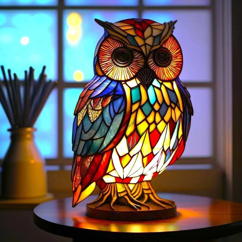 Artystyczna lampa stołowa w kształcie zwierzęcia 9